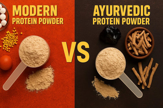 Ayurvedic Protein Powders vs Modern Protein Powders - Shivakam Store