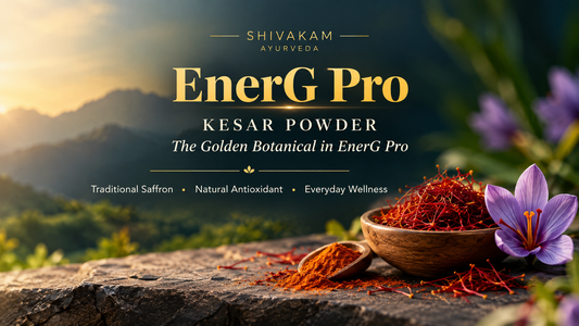 Kesar Powder: The Golden Botanical in Shivakam EnerG Pro