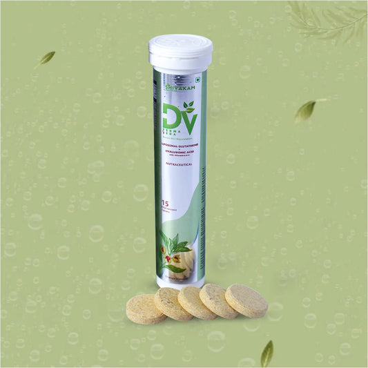 Derma Veda glutathione skin supplement for bright and healthy skin