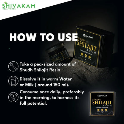 EnerGPro + Shilajit Combo (1 Pack Each) - Shivakam Store
