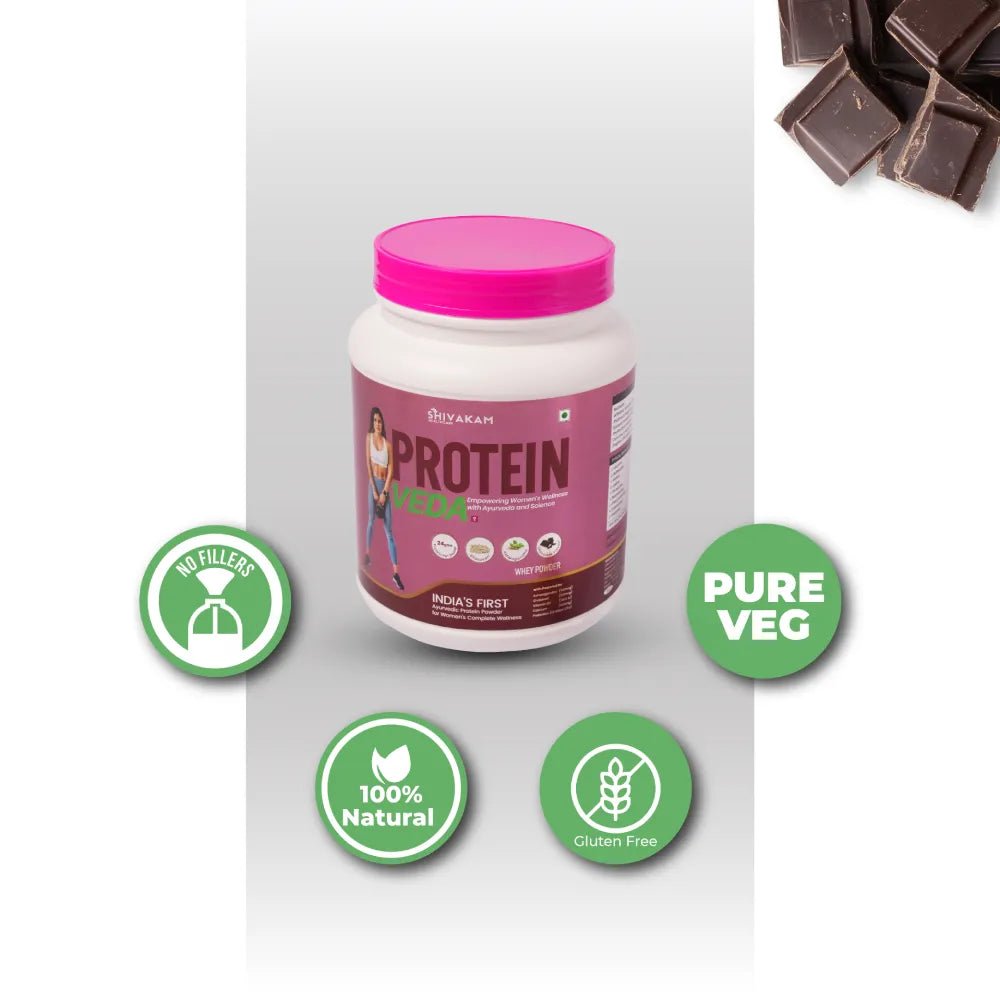 Protein Veda Men + Protein Veda Women Combo (1 Pack Each) - Shivakam Store
